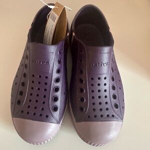 Native Jefferson Slip On Shoes Cosmic Purple